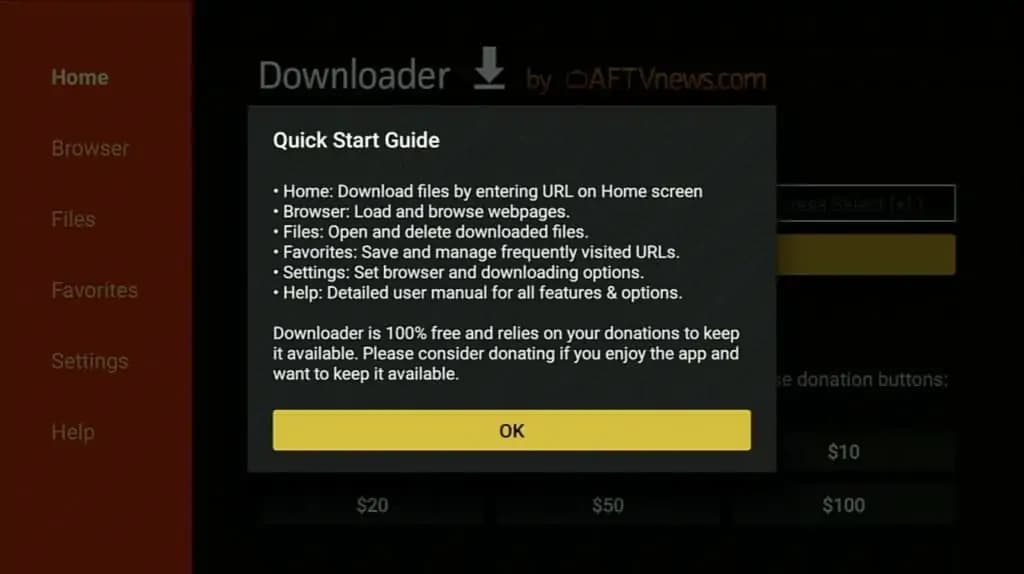 Firestick Developer Options